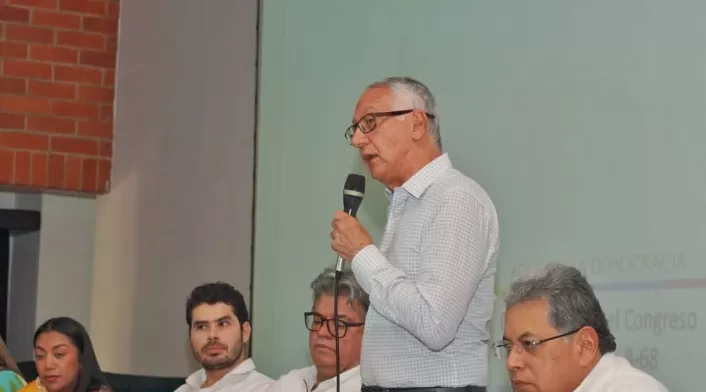 Ministro de salud, Guillermo Alfonso Jaramillo.