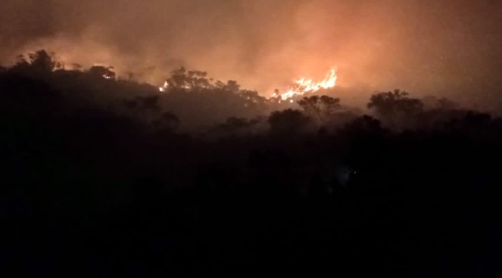 Incendio en Pamplona, Norte d Santander