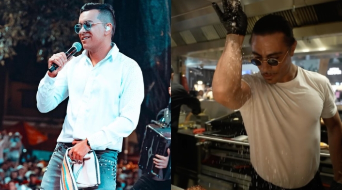 Yeison Jiménez y Salt Bae Yeison Jiménez y Salt Bae