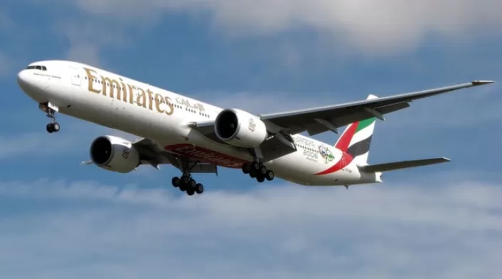 Aviones de la empresa Emirates
