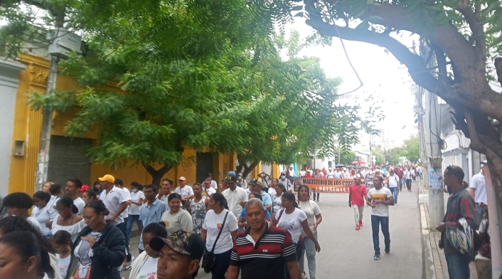 Protestas en Montería