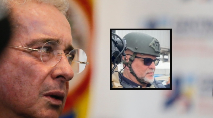 Álvaro Uribe y Salvatore Mancuso Álvaro Uribe y Salvatore Mancuso