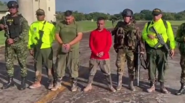 Presuntos disidentes capturados en Caquetá