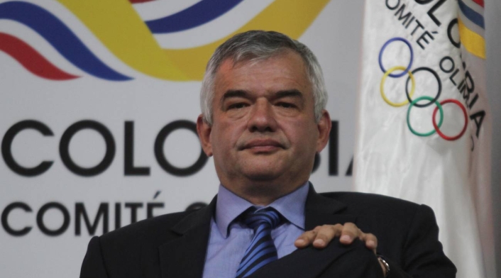 Ciro Solano, presidente del Comité Olímpico Colombiano Ciro Solano, presidente del Comité Olímpico Colombiano