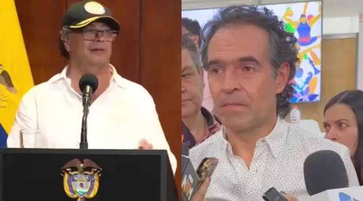 Presidente Gustavo Petro/Alcalde Federico Gutiérrez