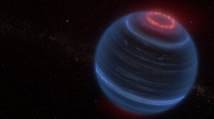 Exoplaneta que emana luz Exoplaneta que emana luz