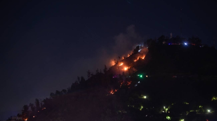 Incendio forestal en Chile Incendio forestal en Chile