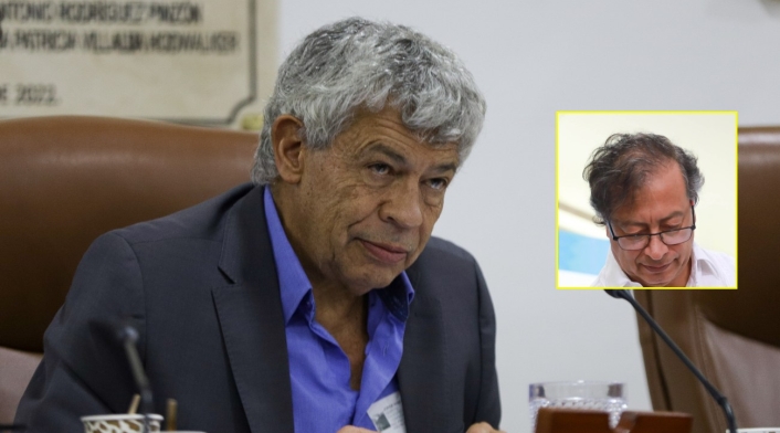 Jorge Iván González y Gustavo Petro Jorge Iván González y Gustavo Petro