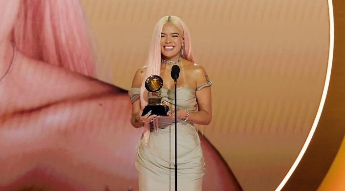 Karol G en los Grammy 2024 Karol G en los Grammy 2024