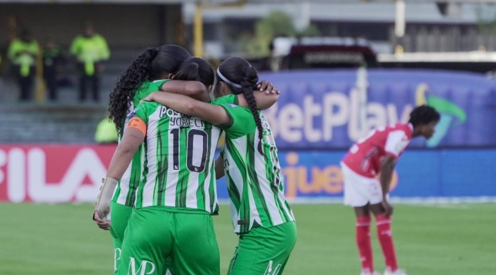 Nacional vs Santa Fe en la Liga Femenina Nacional vs Santa Fe en la Liga Femenina