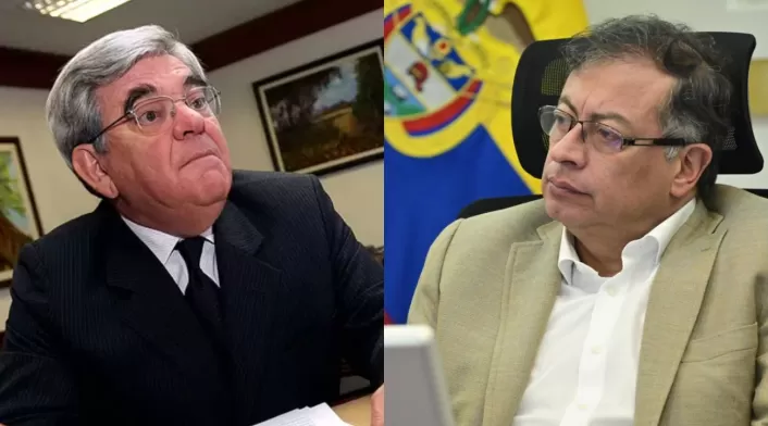 Nilson Pinilla y Gustavo Petro Nilson Pinilla y Gustavo Petro