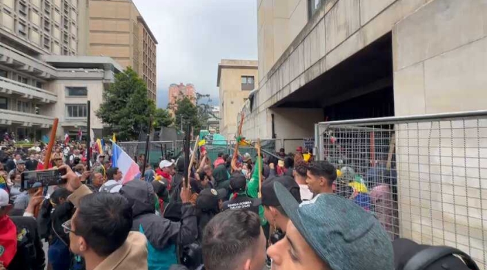 Rechazo a la no elección de la Fiscal General de la Nación