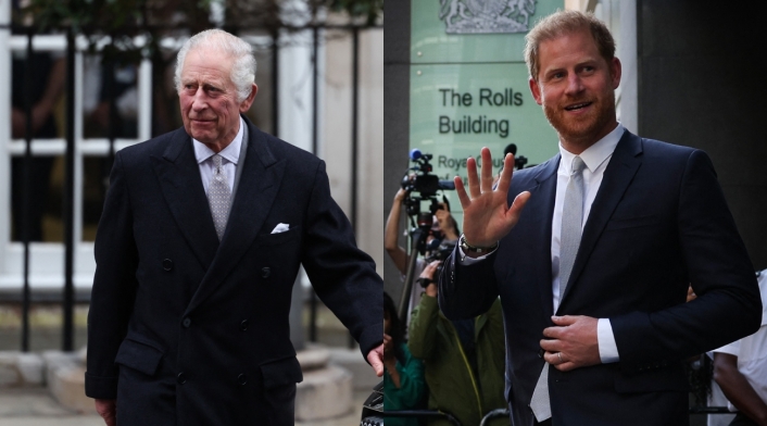 Rey Carlos III y el príncipe Harry Rey Carlos III y el príncipe Harry