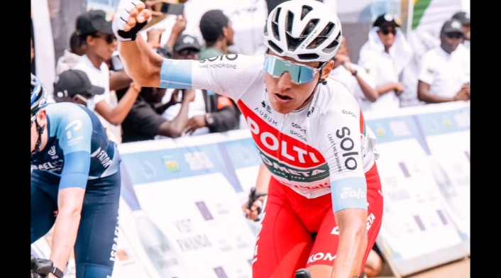 El colombiano Jhonatan Restrepo ganó la etapa 3 del Tour de Ruanda El colombiano Jhonatan Restrepo ganó la etapa 3 del Tour de Ruanda