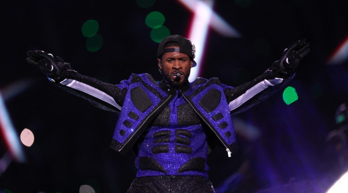 El show de Usher en el Super Bowl El show de Usher en el Super Bowl