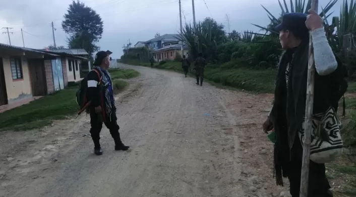 Enfrentamiento en zona Rural de Silvia Cauca