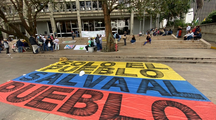 Marchas en Medellín