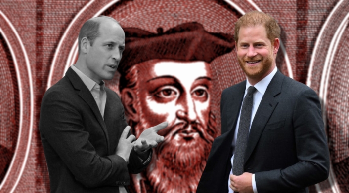 Príncipes William y Harry / Nostradamus ¿Quién será el próximo rey de Reino Unidos, William o Harry?