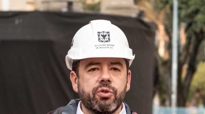 Carlos Fernando Galán y su visita a las obras del metro de Bogotá Carlos Fernando Galán y su visita a las obras del metro de Bogotá