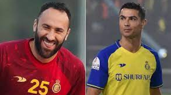 Cristiano Ronaldo se enojó con David Ospina Cristiano Ronaldo se enojó con David Ospina