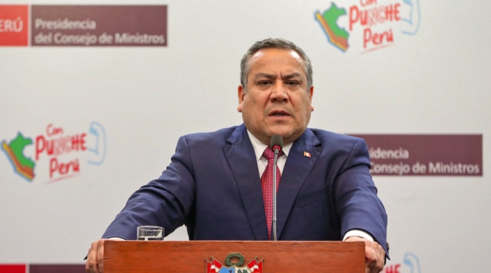 Gustavo Adrianzén, primer ministro de Perú Gustavo Adrianzén, primer ministro de Perú