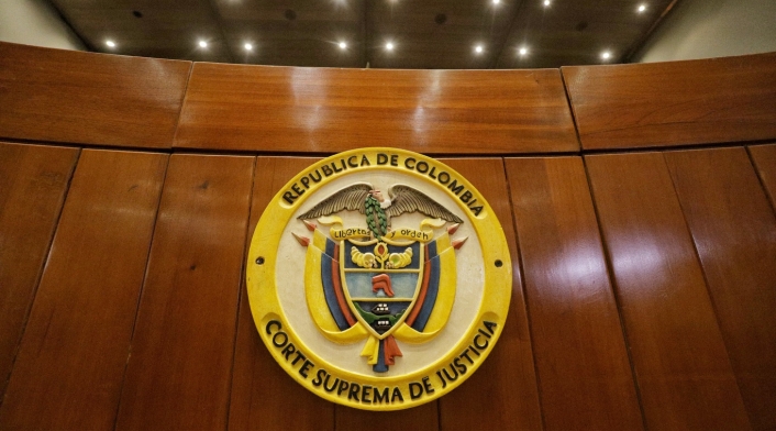 Sala de Audiencias de la Corte Suprema de Justicia. Sala de Audiencias de la Corte Suprema de Justicia.