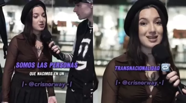 Joven colombiana es criticada en redes al declararse una 'persona transnacionalidad'