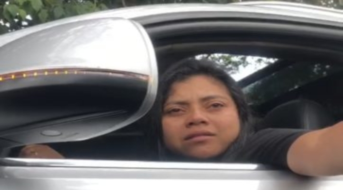MUJER ALICORADA ACCIDENTE