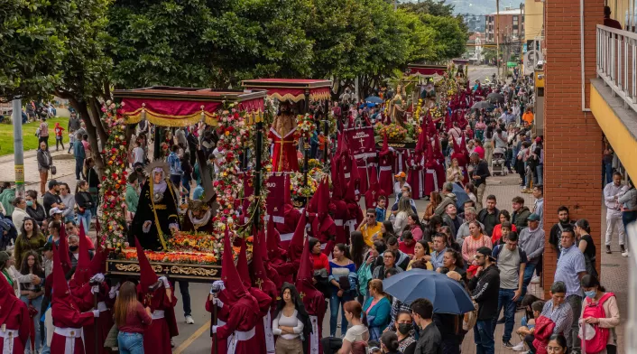 Procesiones de Semana Santa de Zipaquirá 2023