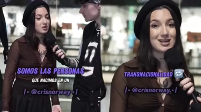 Joven colombiana es criticada en redes al declararse una 'persona transnacionalidad' Joven colombiana es criticada en redes al declararse una 'persona transnacionalidad'