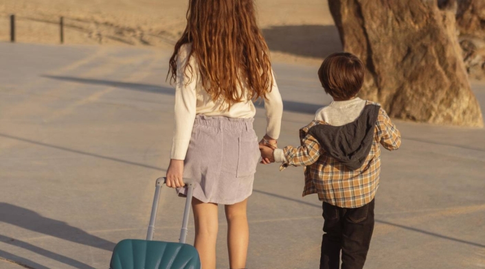 Niños viajando Niños viajando