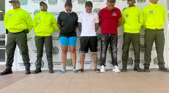 Grupo delincuencial 'Los chichoneros'.