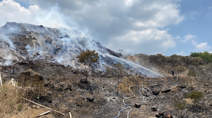 Este sería el tercer incendio que se registra en 72 horas en Cali