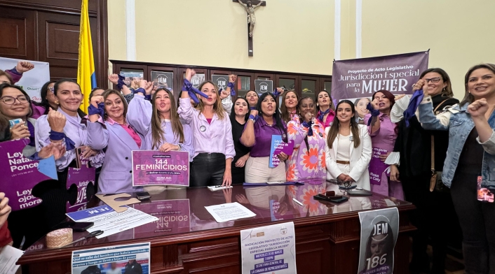 Radicación de proyecto jurisdicción de mujeres