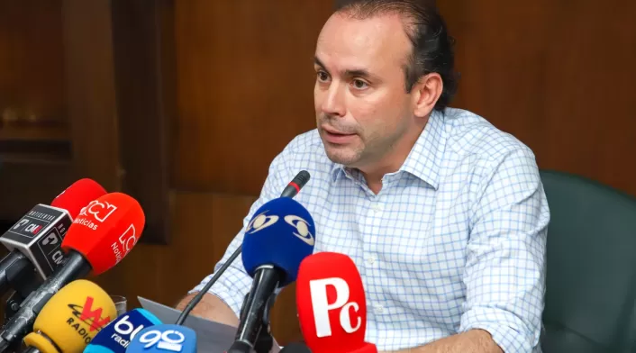 Alcalde de Cali Alejandro Eder