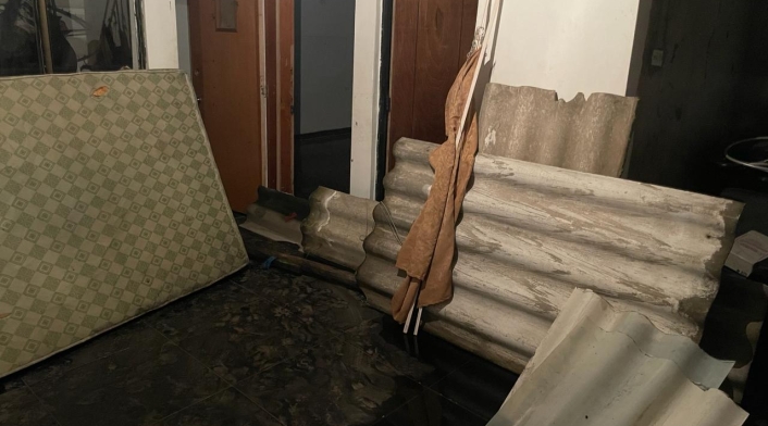 Enseres dañados por emergencia en Usme