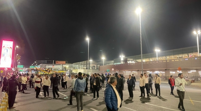 Desmanes y protestas