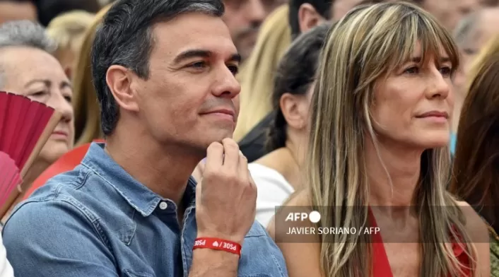 Pedro Sánchez y Begoña Gómez
