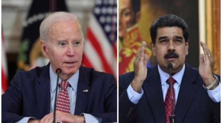 Joe Biden y Nicolás Maduro Joe Biden y Nicolás Maduro
