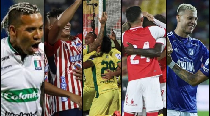 Equipos colombianos - cuadrangulares Liga Betplay Dimayor Equipos colombianos - cuadrangulares Liga Betplay Dimayor