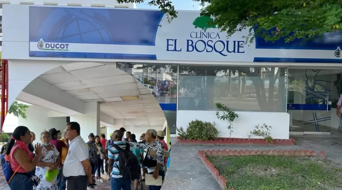 SuperSalud cierra servicios médicos de la Clínica del Bosque de Cartagena