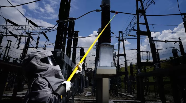 Interrupción del servicio de energía en Antioquia