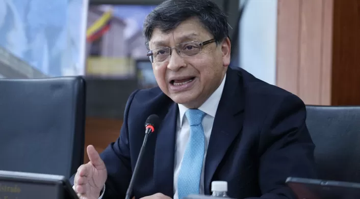 Magistrado, Jorge Enrique Ibáñez, vicepresidente Corte Constitucional