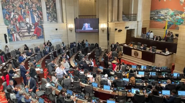 Plenaria de la Cámara de Representantes