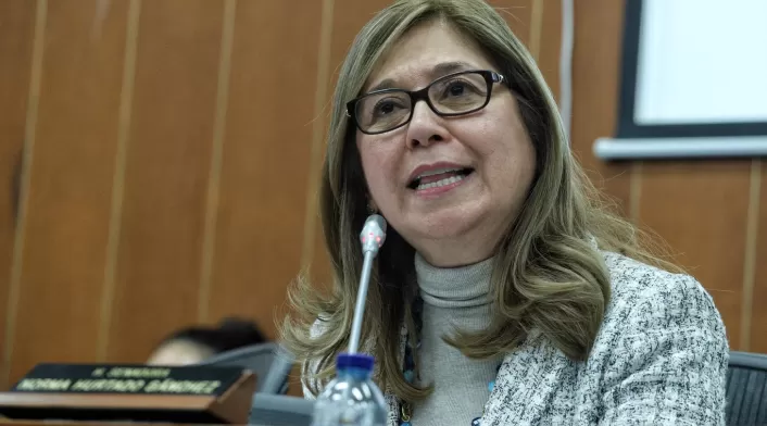 La senadora Norma Hurtado responde a señalamientos del ministro de Salud por ponencia alternativa sobre reforma a la salud. Dilian Francisca Toro no es su jefe político. La senadora Norma Hurtado responde a señalamientos del ministro de Salud por ponencia alternativa sobre reforma a la salud. Dilian Francisca Toro no es su jefe político.