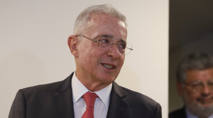 Alvaro Uribe Vélez, ex presidente de Colombia