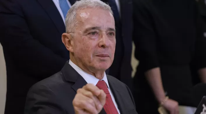 Alvaro Uribe Vélez, ex presidente de Colombia