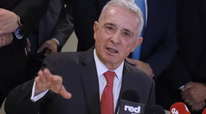 Alvaro Uribe Vélez, ex presidente de Colombia