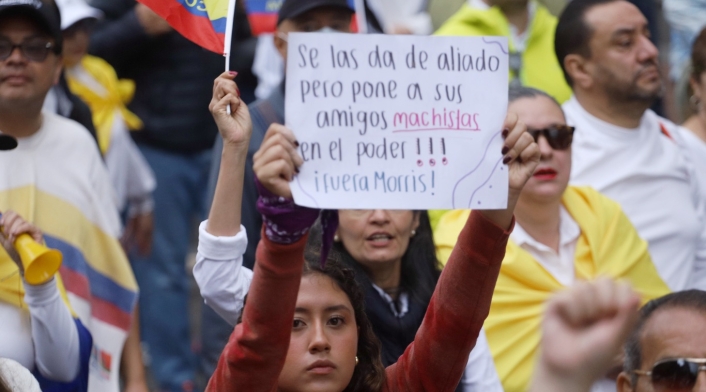 Marchas contra Petro