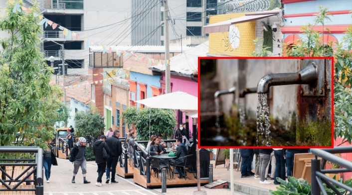 Cortes de agua en La Macarena y otros barrios de Bogotá, 15 de abril de 2024 Cortes de agua en La Macarena y otros barrios de Bogotá, 15 de abril de 2024